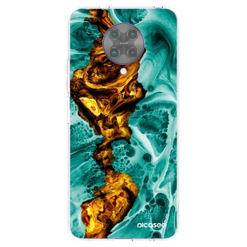 Picasee διαφανής θήκη σιλικόνης Xiaomi Poco F2 Pro - Goldsky