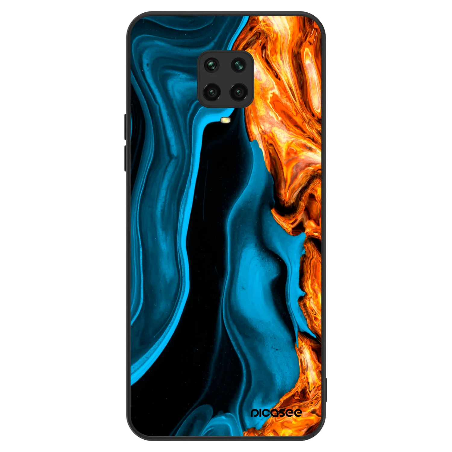Picasee ULTIMATE CASE για Xiaomi Redmi Note 9S - Gold blue