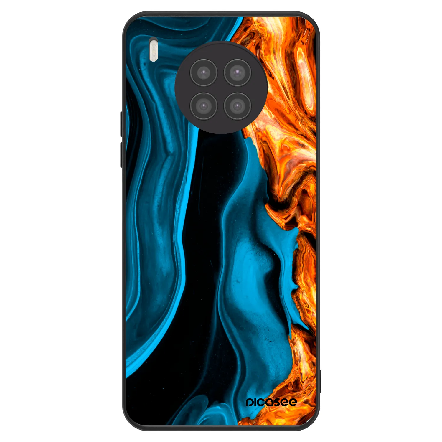 Picasee ULTIMATE CASE για Huawei Nova 8i - Gold blue