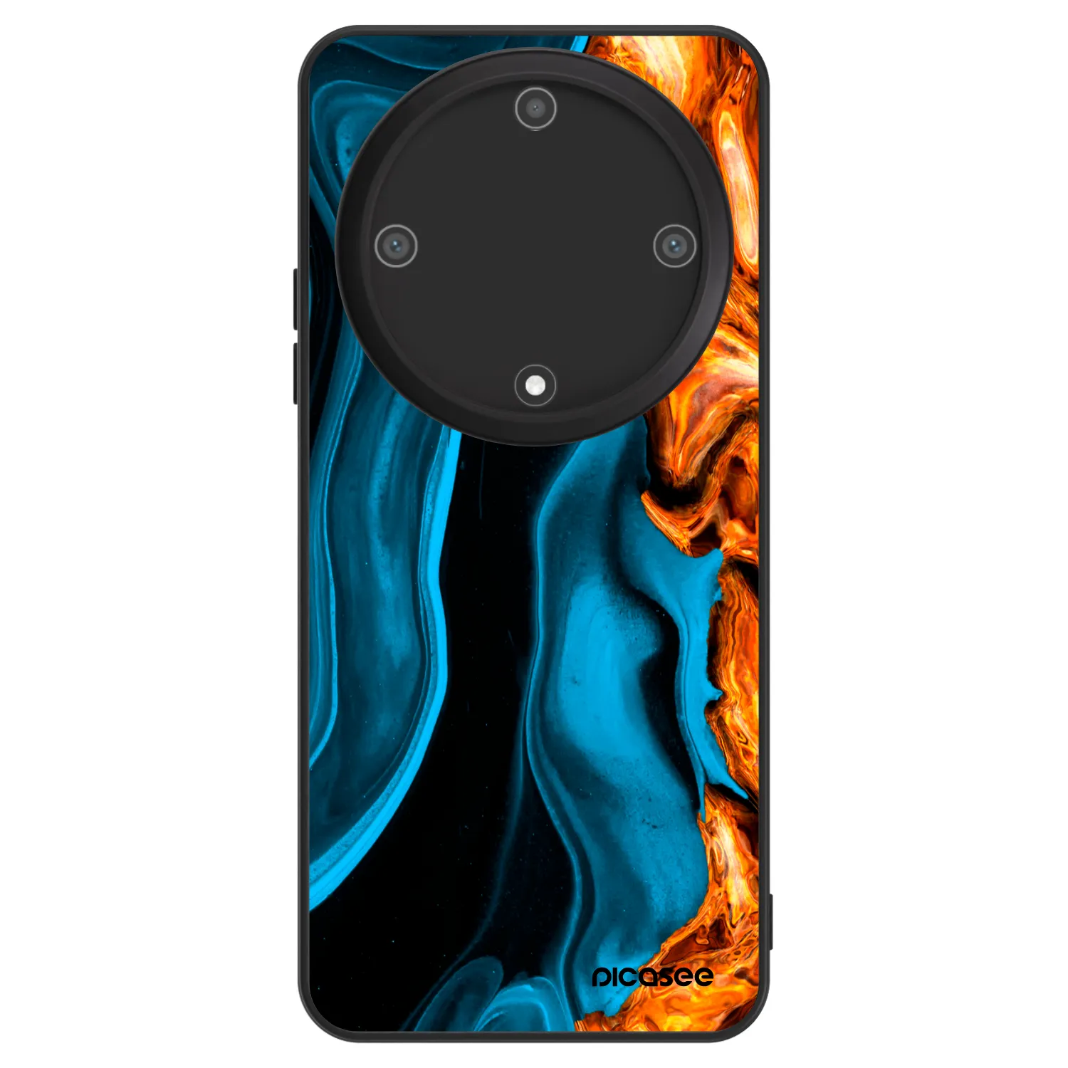 Picasee ULTIMATE CASE για Honor Magic5 Lite 5G - Gold blue