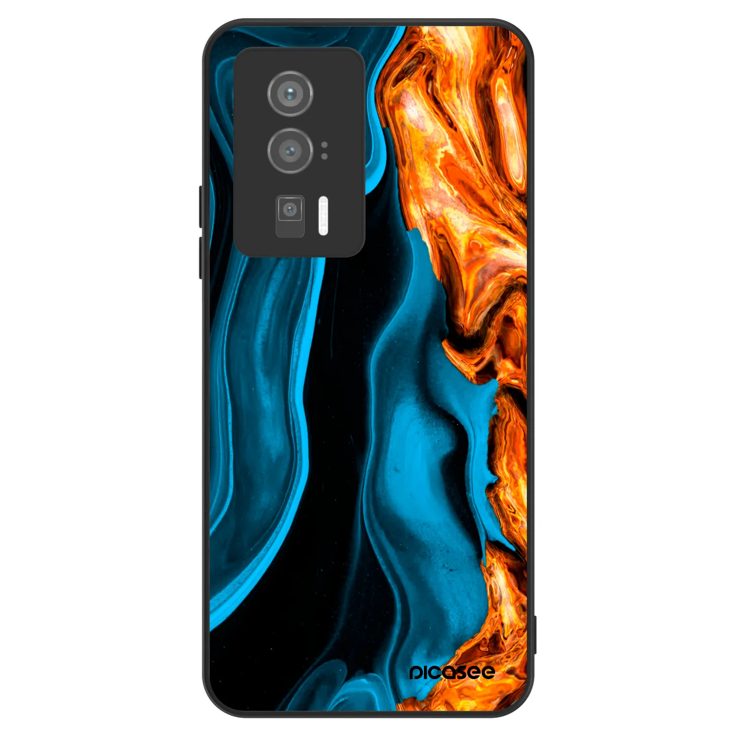 Picasee ULTIMATE CASE για Xiaomi Poco F5 Pro 5G - Gold blue