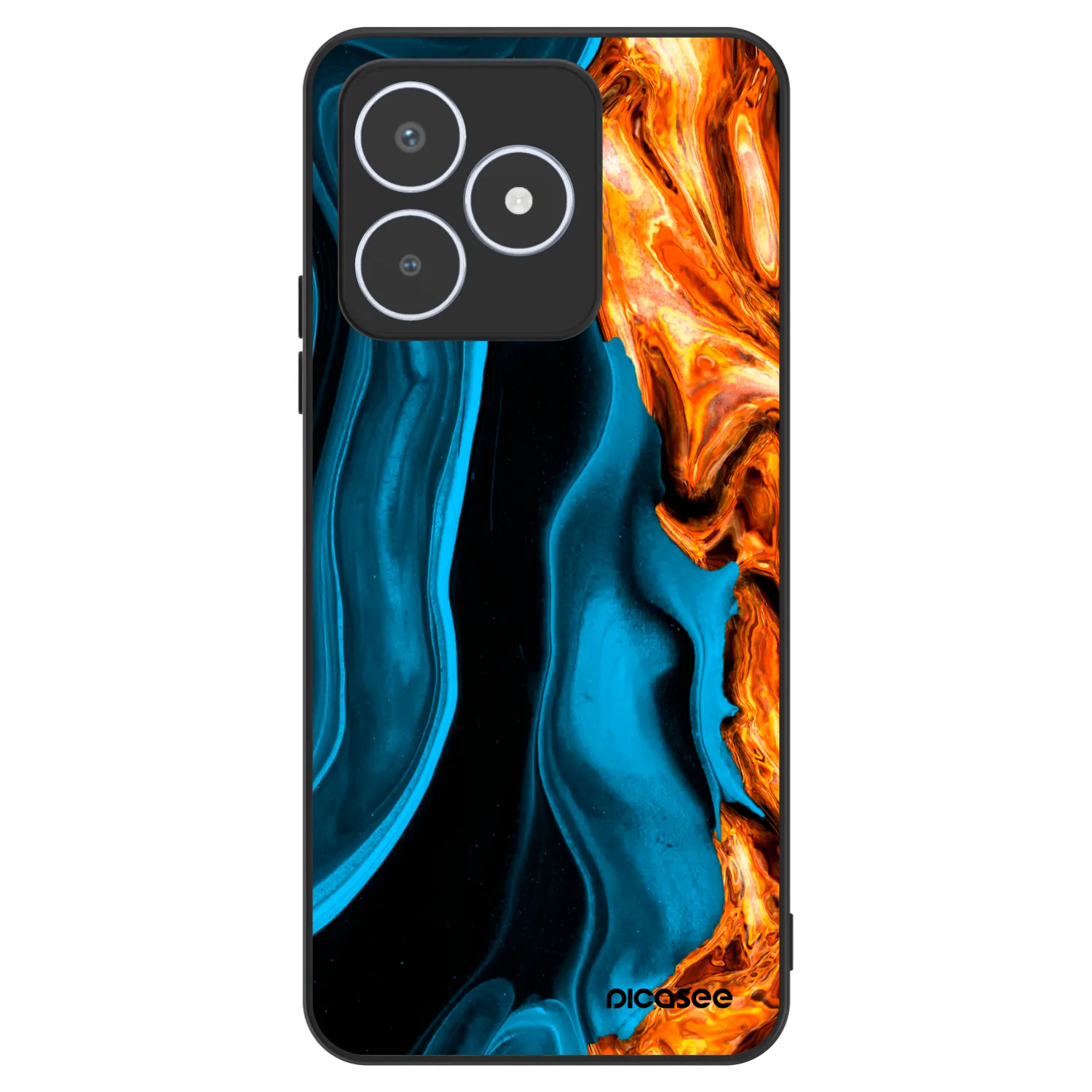 Picasee ULTIMATE CASE για Realme C53 - Gold blue