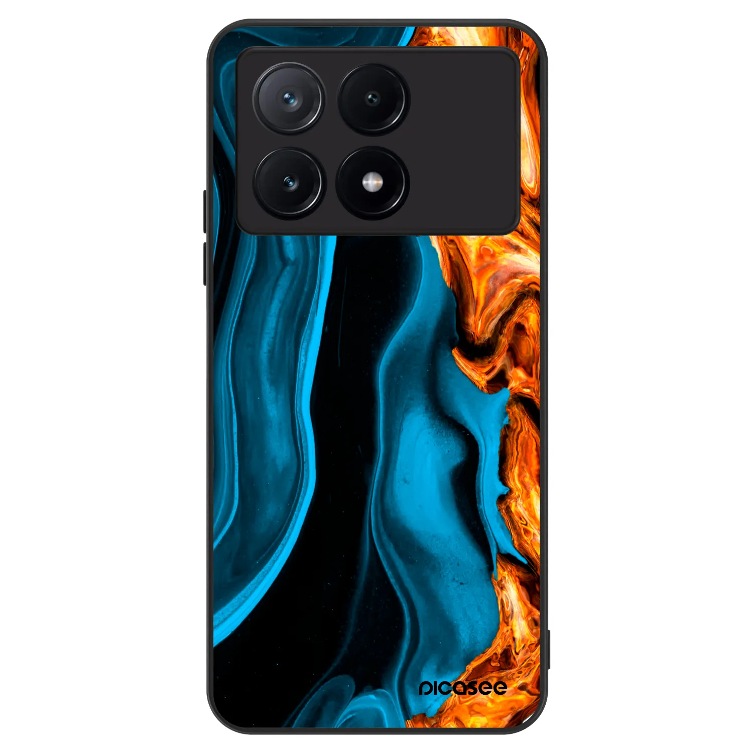 Picasee ULTIMATE CASE για Xiaomi Poco X6 Pro - Gold blue