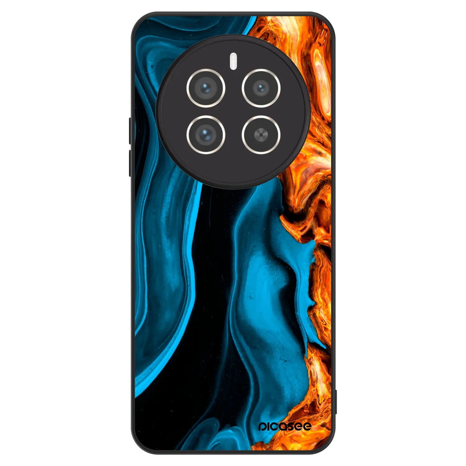 Picasee ULTIMATE CASE για Realme 12 Pro 5G - Gold blue