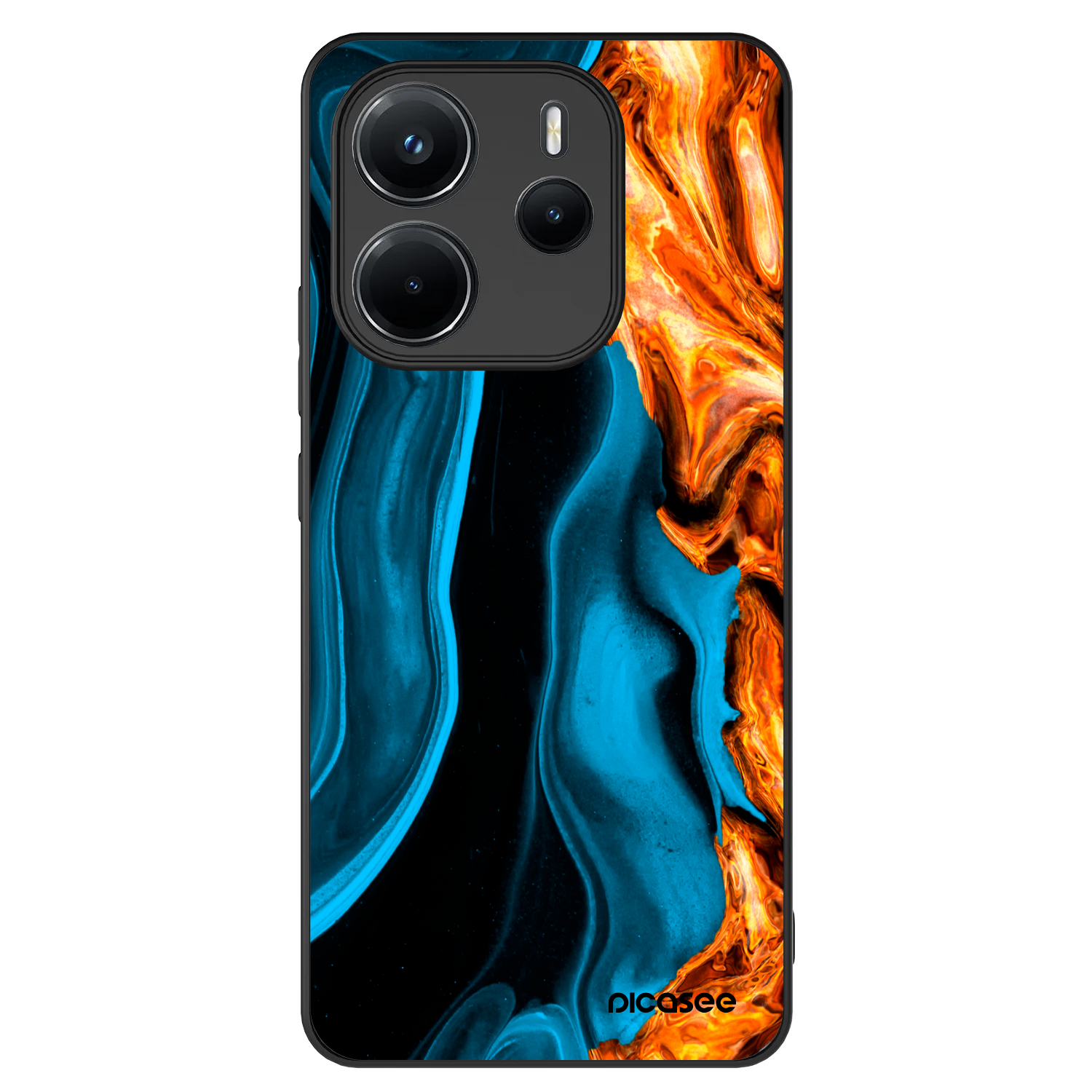 Picasee ULTIMATE CASE για Xiaomi Redmi Note 14 4G - Gold blue