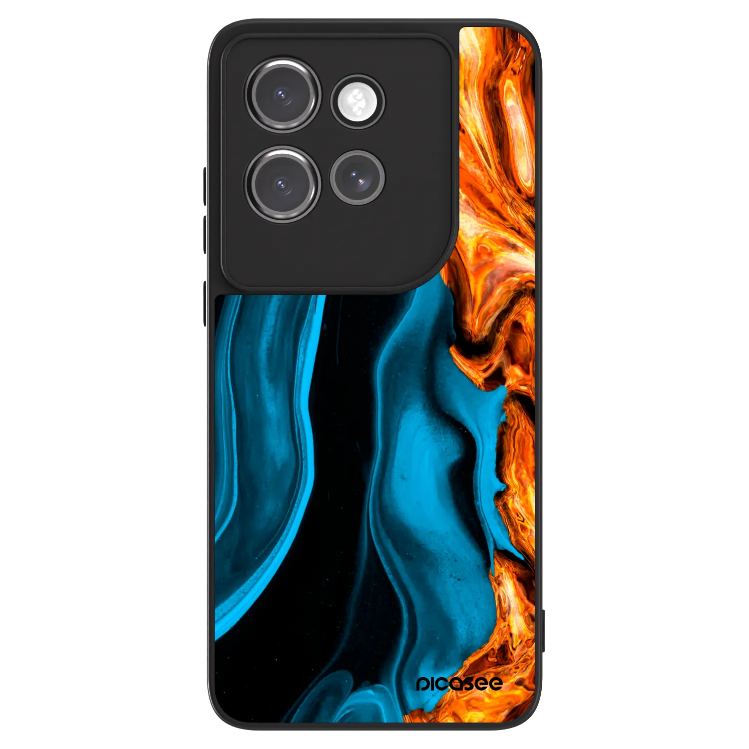 Picasee ULTIMATE CASE για Motorola Edge 50 Neo - Gold blue