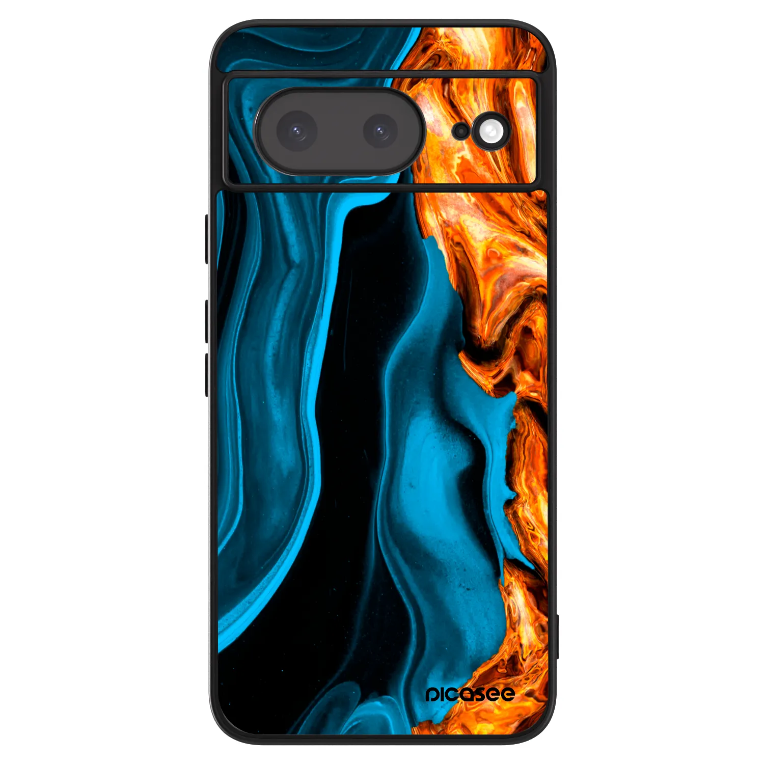 Picasee ULTIMATE CASE για Google Pixel 8a - Gold blue