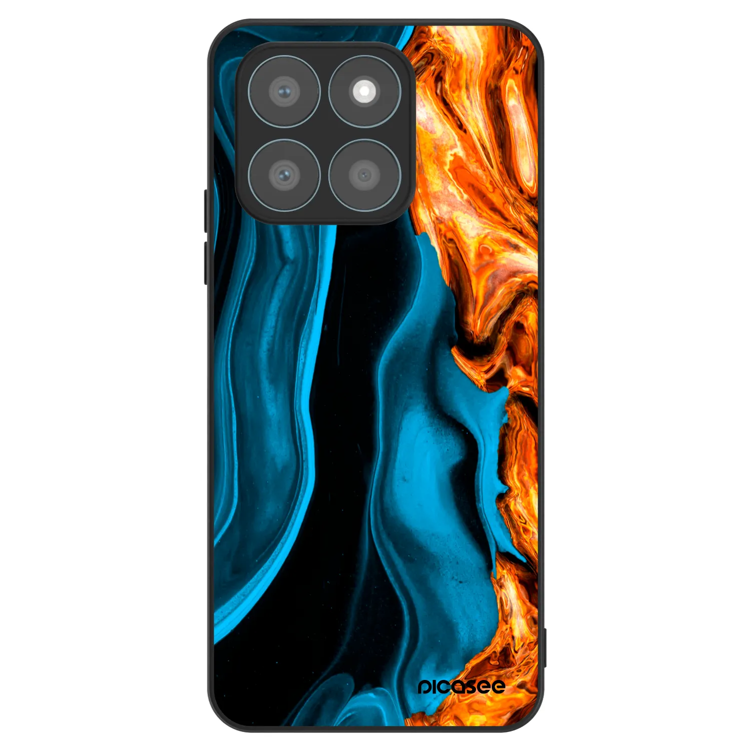 Picasee ULTIMATE CASE για Honor X8c - Gold blue