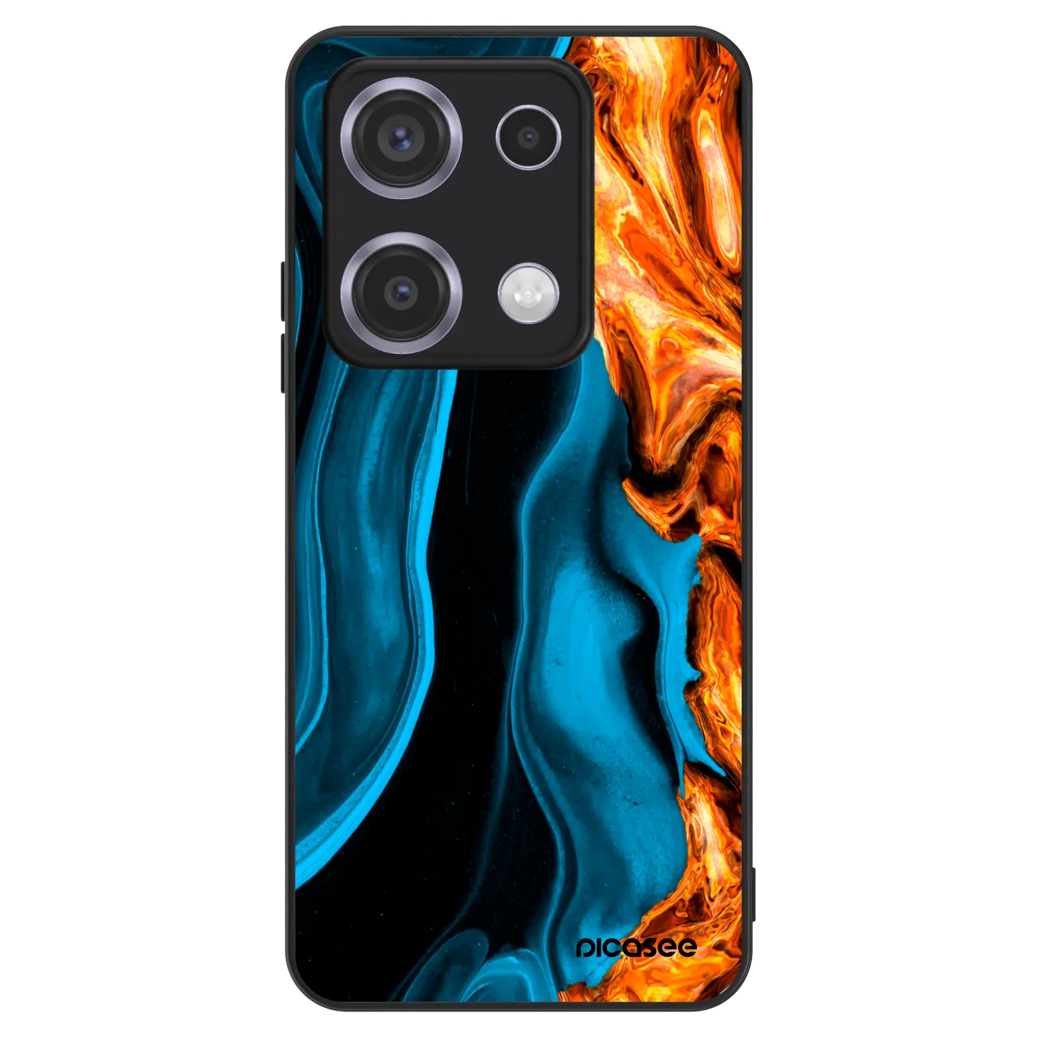 Picasee ULTIMATE CASE για Xiaomi Redmi Note 14S - Gold blue