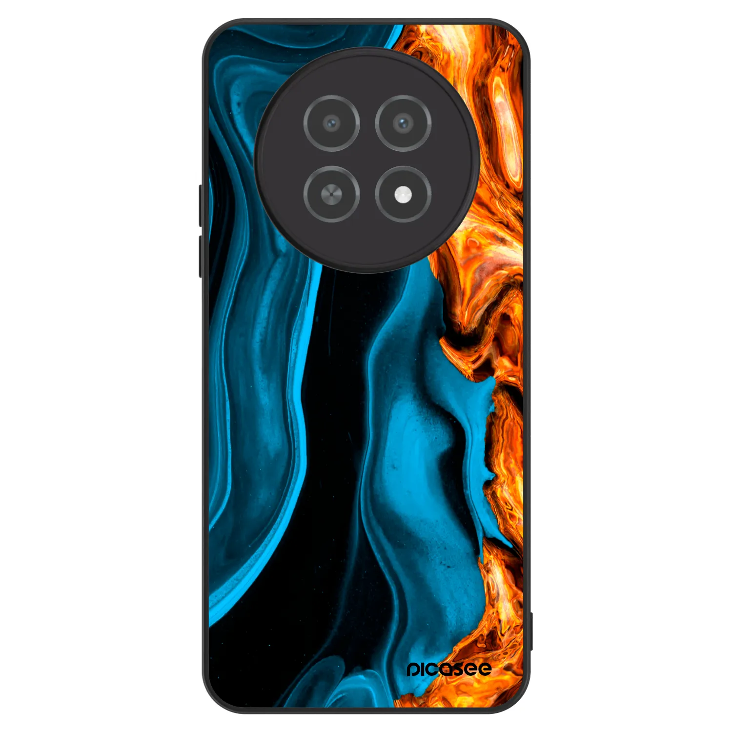 Picasee ULTIMATE CASE για Realme 12X - Gold blue