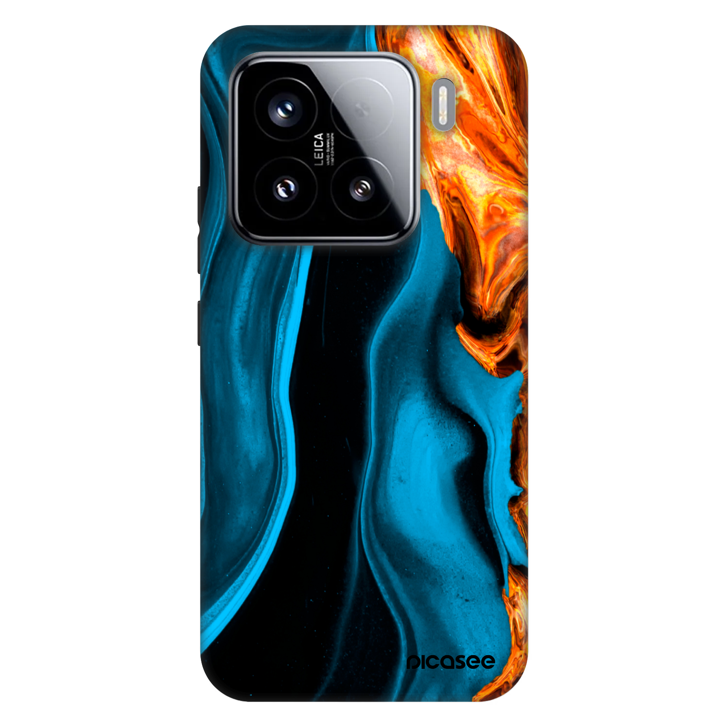 Picasee Fashion Case για Xiaomi 15 - Gold blue