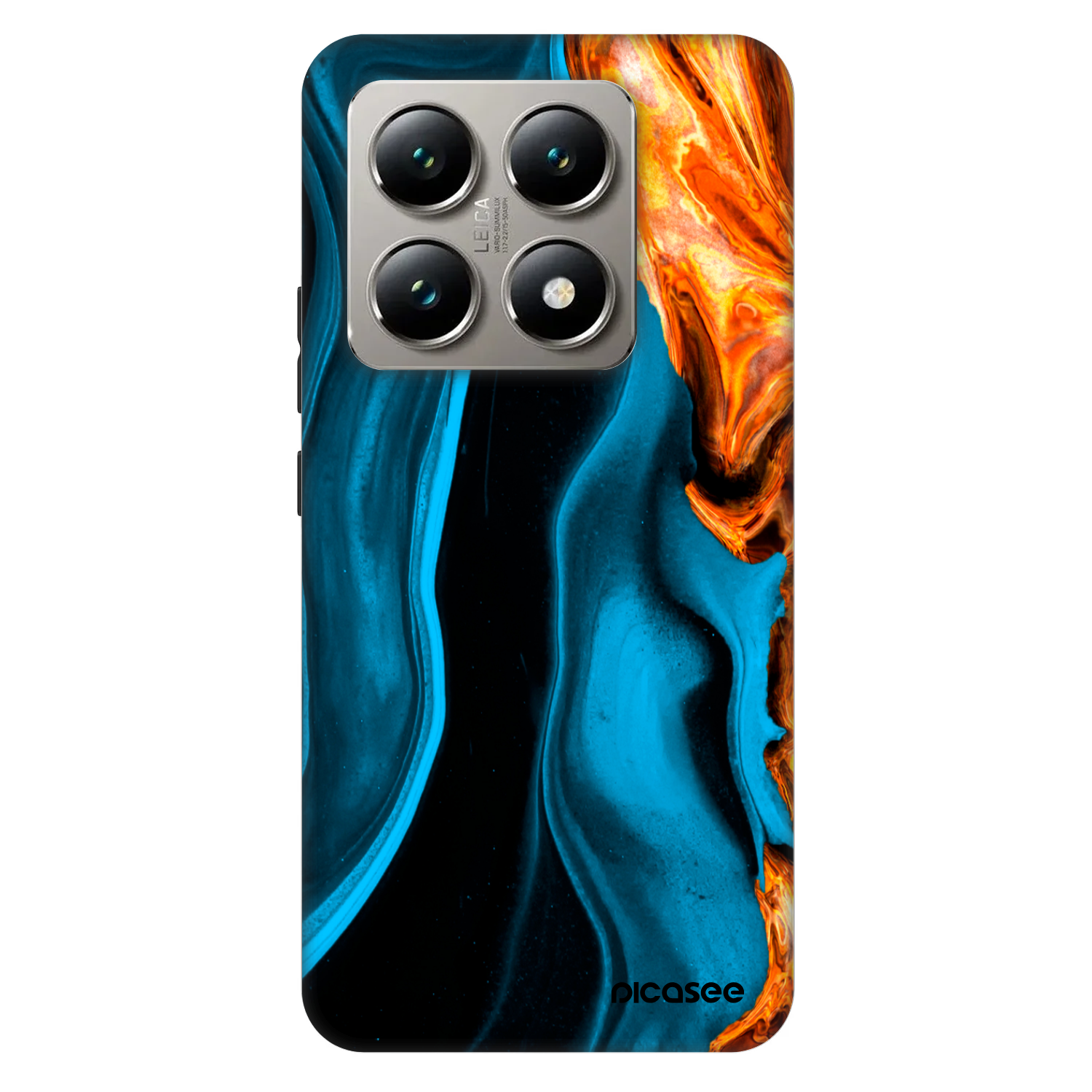 Picasee Fashion Case για Xiaomi 14T Pro - Gold blue