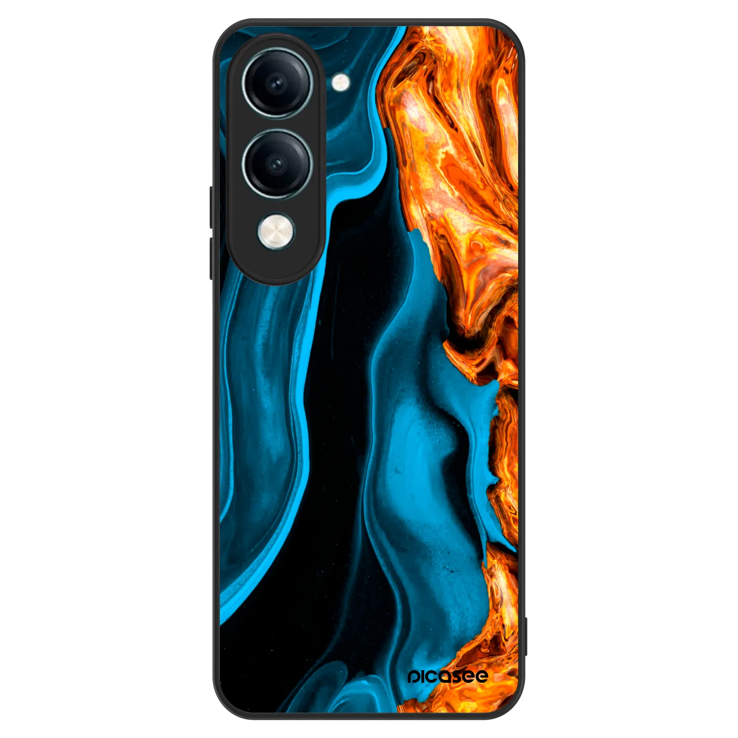 Picasee ULTIMATE CASE για Vivo Y29s 5G - Gold blue