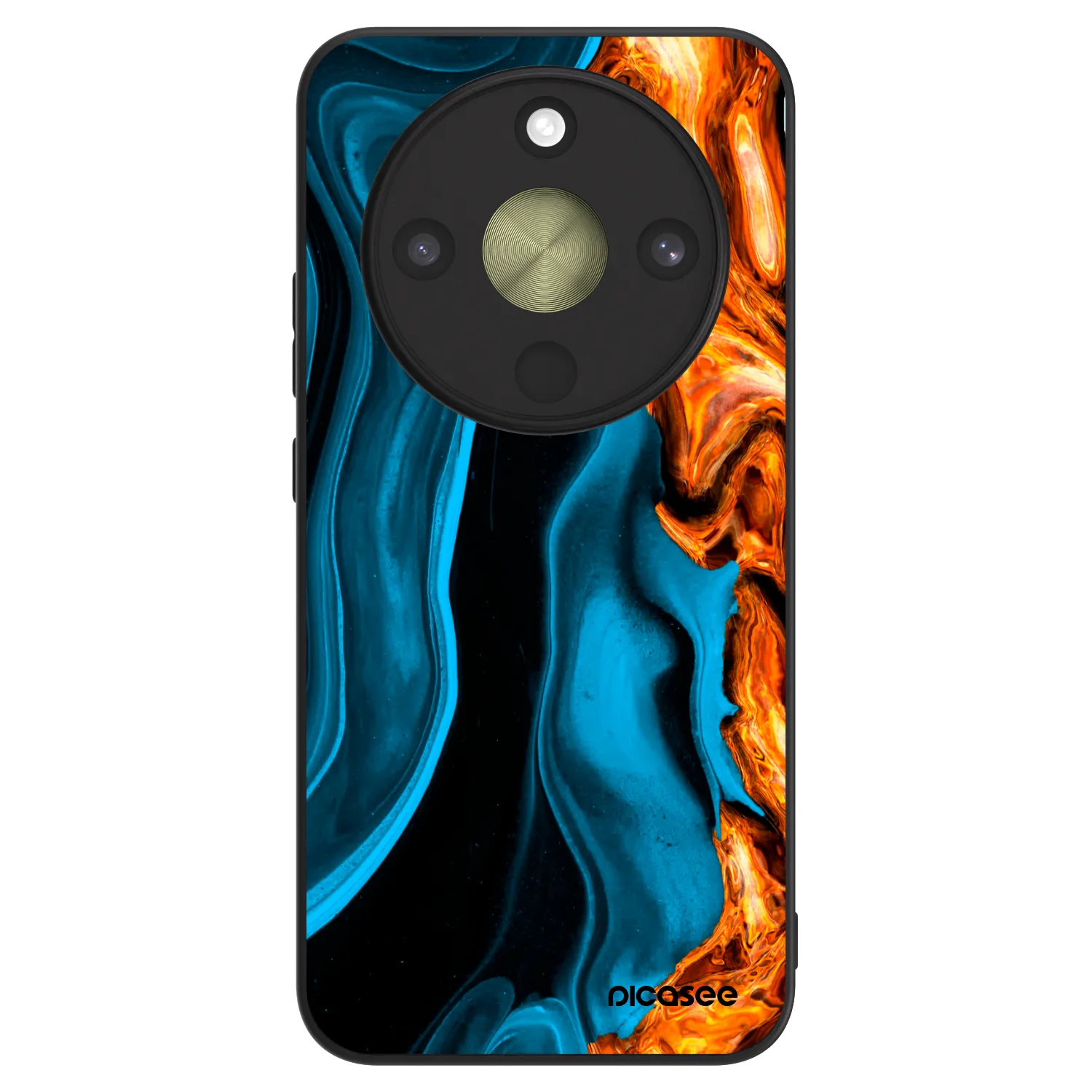 Picasee ULTIMATE CASE για Honor Magic8 Lite 5G - Gold blue