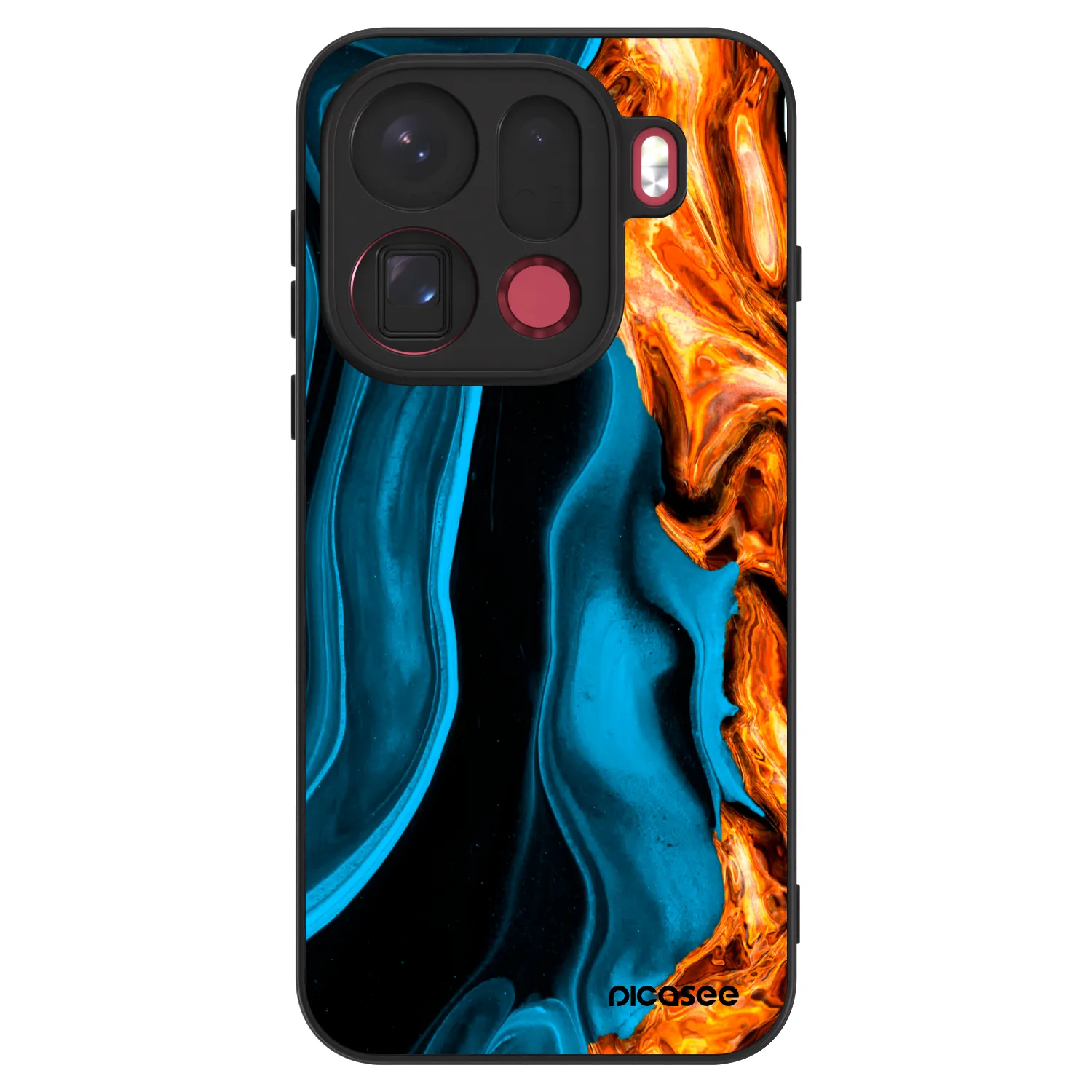 Picasee ULTIMATE CASE για OPPO Find X9 Pro - Gold blue