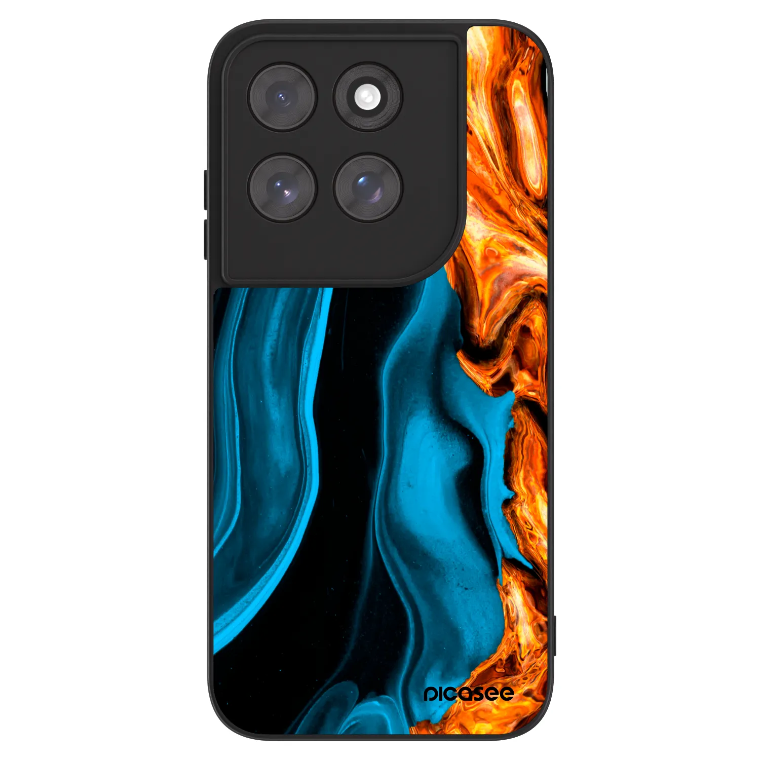 Picasee ULTIMATE CASE για Motorola Moto G77 - Gold blue