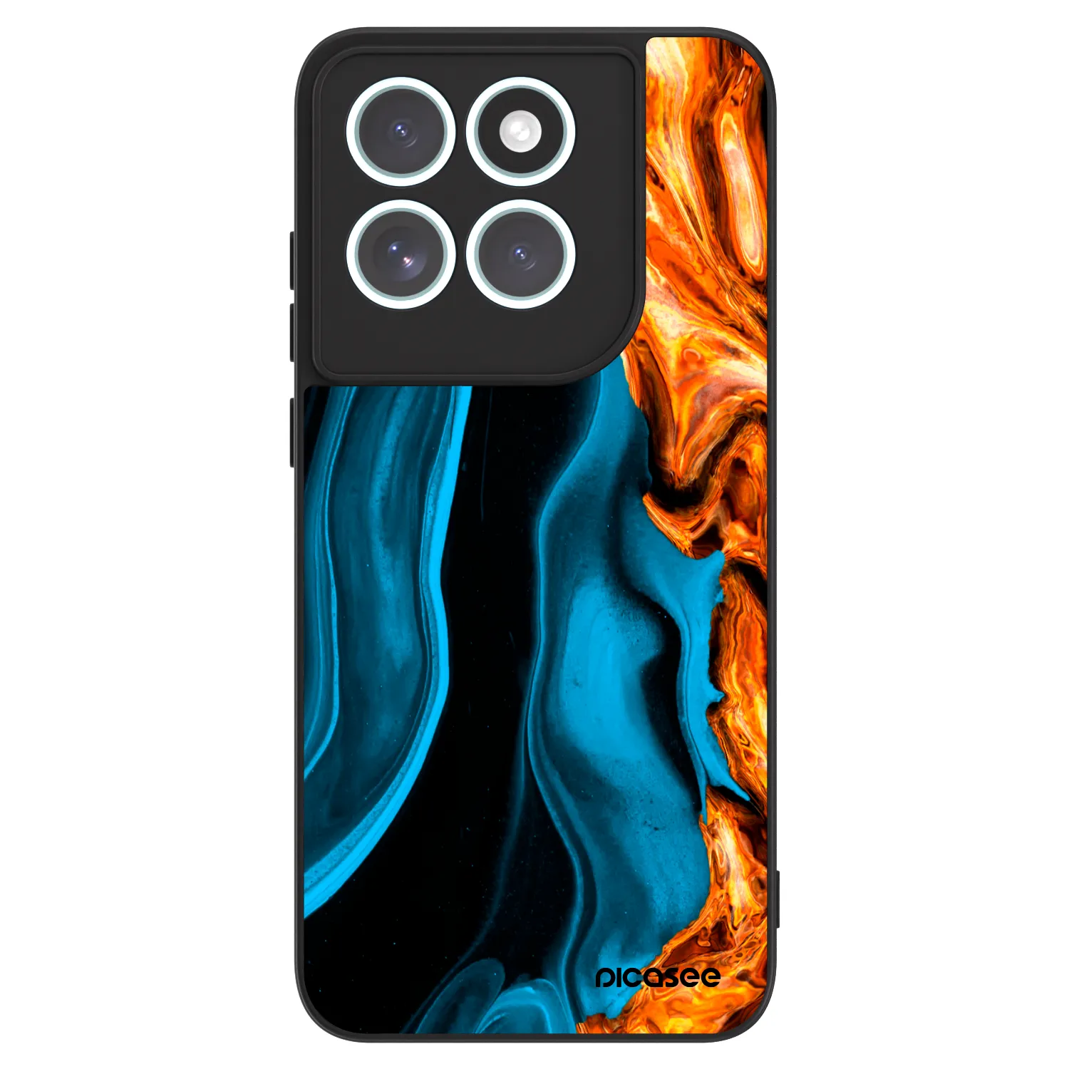 Picasee ULTIMATE CASE για Motorola Edge 70 Fusion - Gold blue