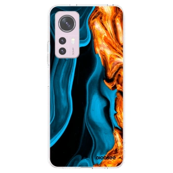 Picasee διαφανής θήκη σιλικόνης Xiaomi 12 - Gold blue