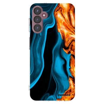 Picasee διαφανής θήκη σιλικόνης Samsung Galaxy A05s A057G - Gold blue
