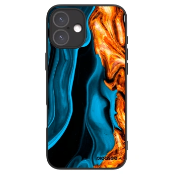 Picasee ULTIMATE CASE για Apple iPhone 16 Plus - Gold blue