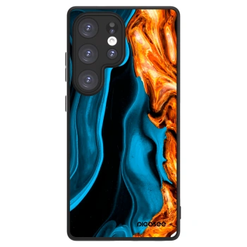 Picasee ULTIMATE CASE για Samsung Galaxy S25 Ultra 5G - Gold blue