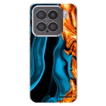 Picasee διαφανής θήκη σιλικόνης Xiaomi 15 - Gold blue