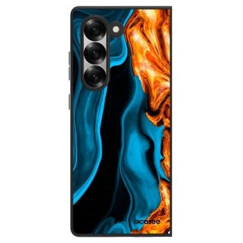 Θήκη για Samsung Galaxy Z Fold6 5G - Gold blue