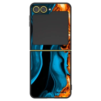 Θήκη για Samsung Galaxy Z Flip5 5G - Gold blue