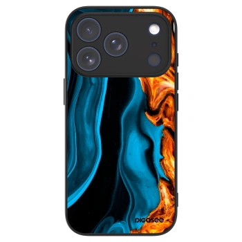 Picasee ULTIMATE CASE για Apple iPhone 17 Pro - Gold blue