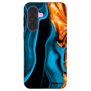 Picasee Fashion Case για Samsung Galaxy A37 - Gold blue