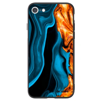 Picasee ULTIMATE CASE για Apple iPhone 7 - Gold blue