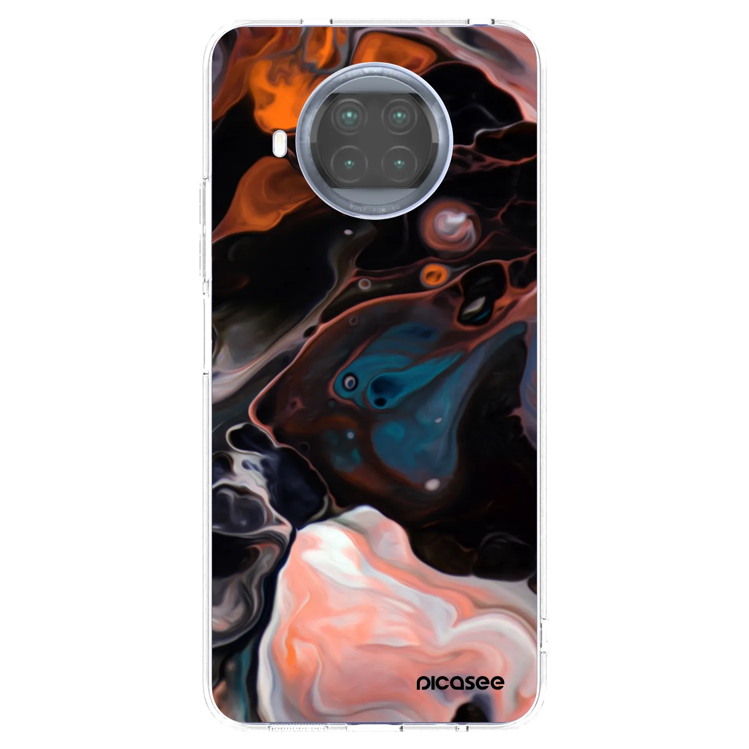 Picasee διαφανής θήκη σιλικόνης Xiaomi Mi 10T Lite - Cream