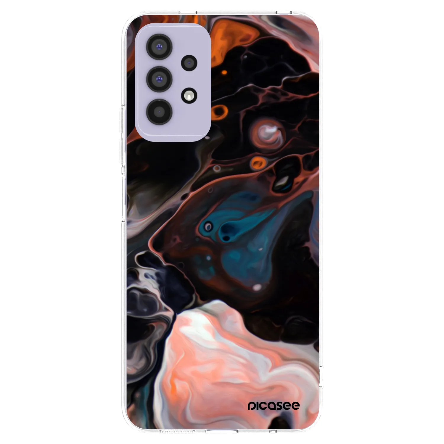 Picasee διαφανής θήκη σιλικόνης Samsung Galaxy A32 4G SM-A325F - Cream