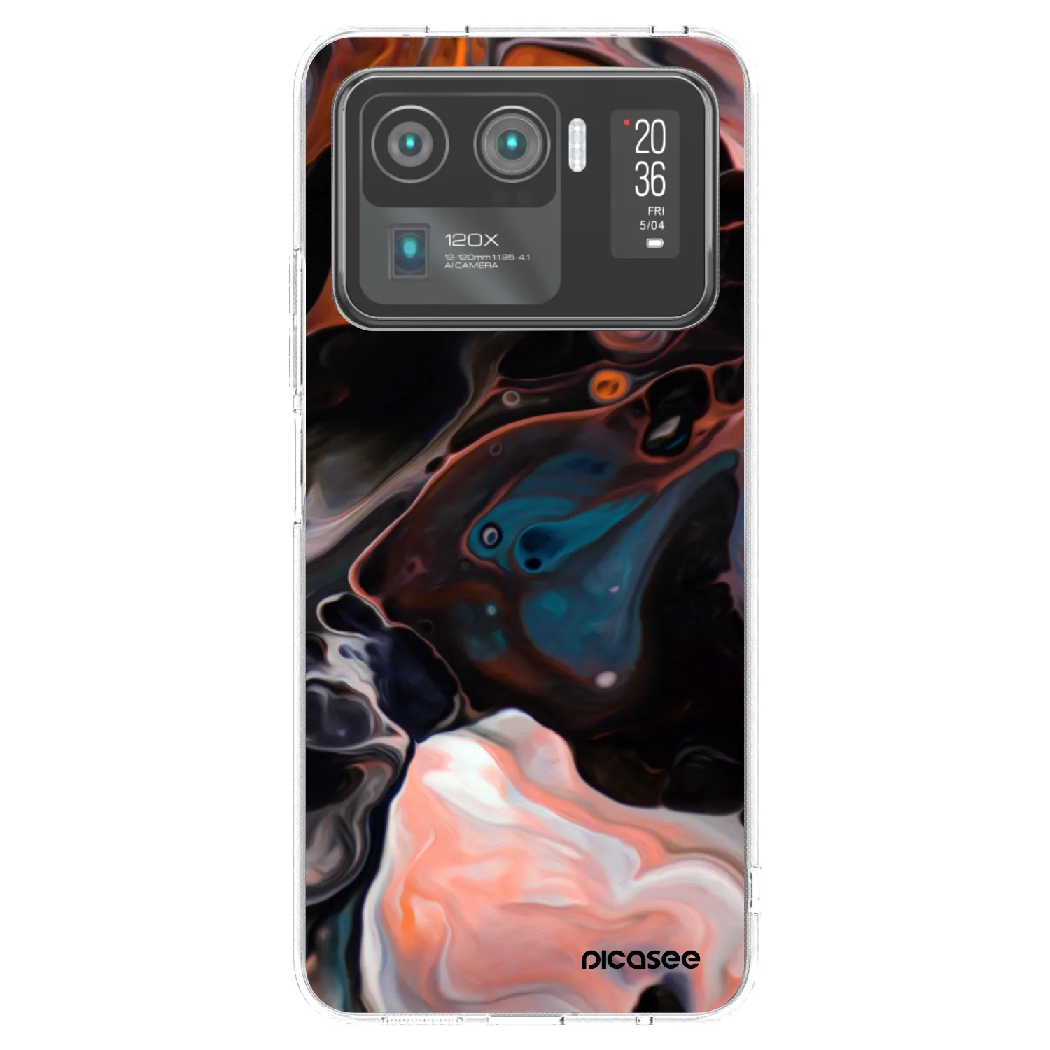 Picasee διαφανής θήκη σιλικόνης Xiaomi Mi 11 Ultra - Cream