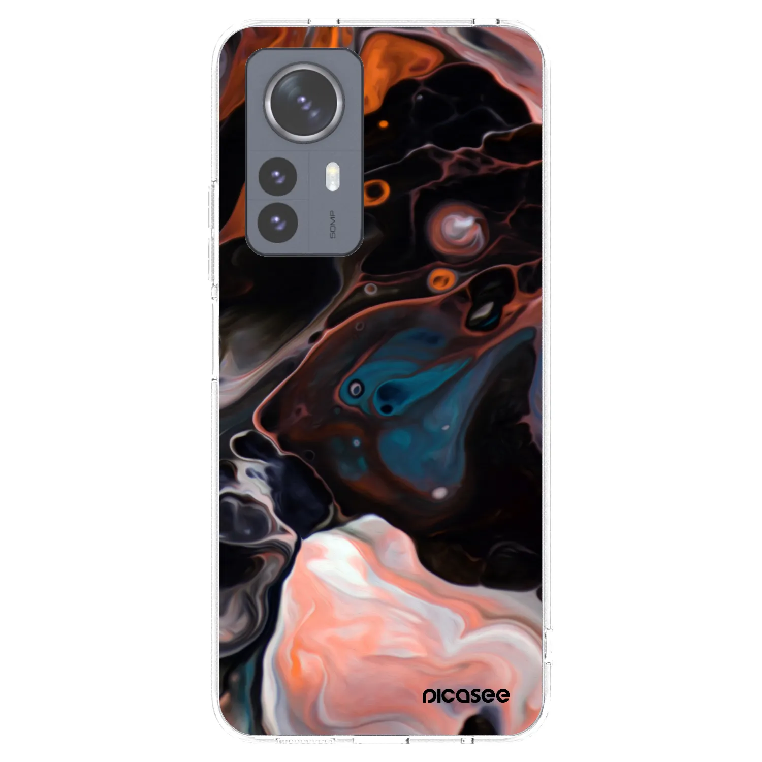 Picasee διαφανής θήκη σιλικόνης Xiaomi 12 Pro - Cream