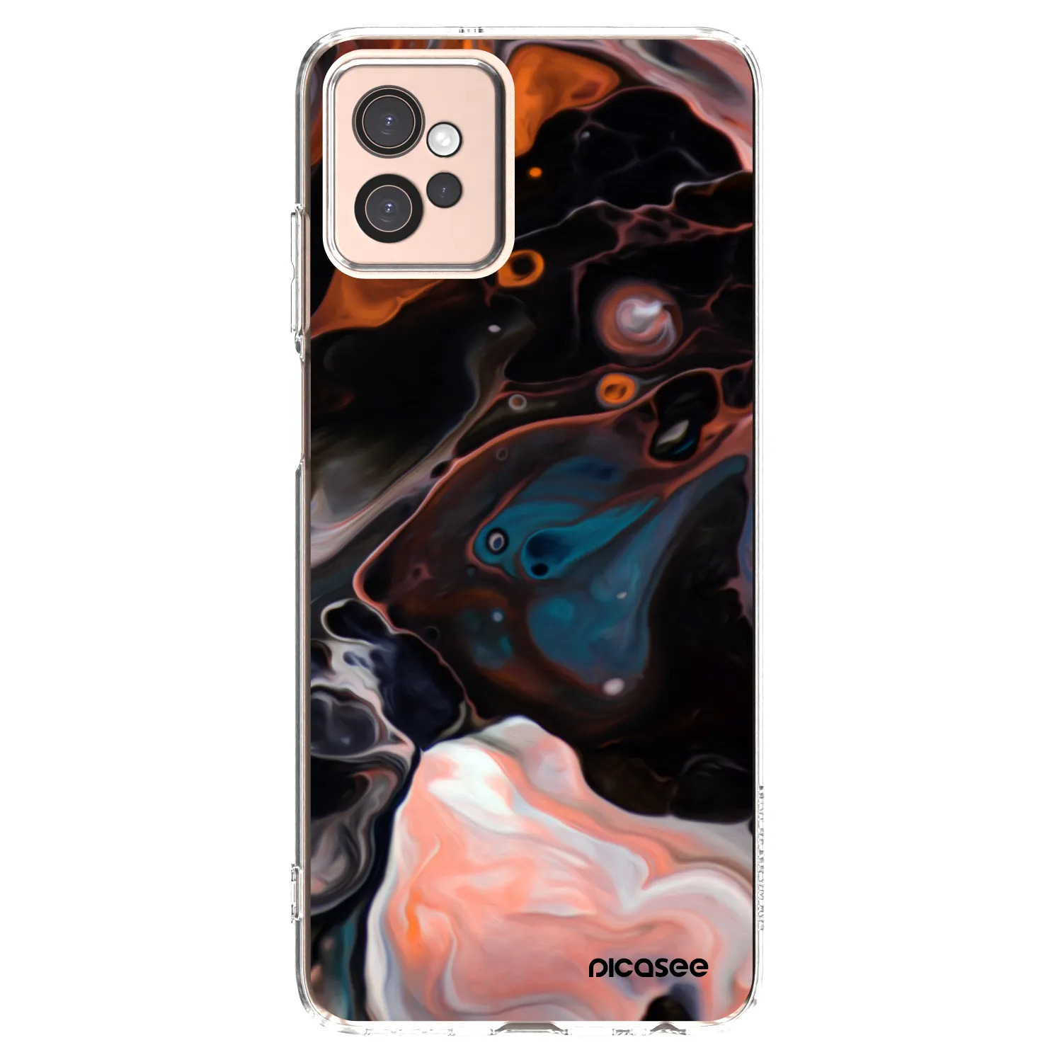 Picasee διαφανής θήκη σιλικόνης Motorola Moto G32 - Cream