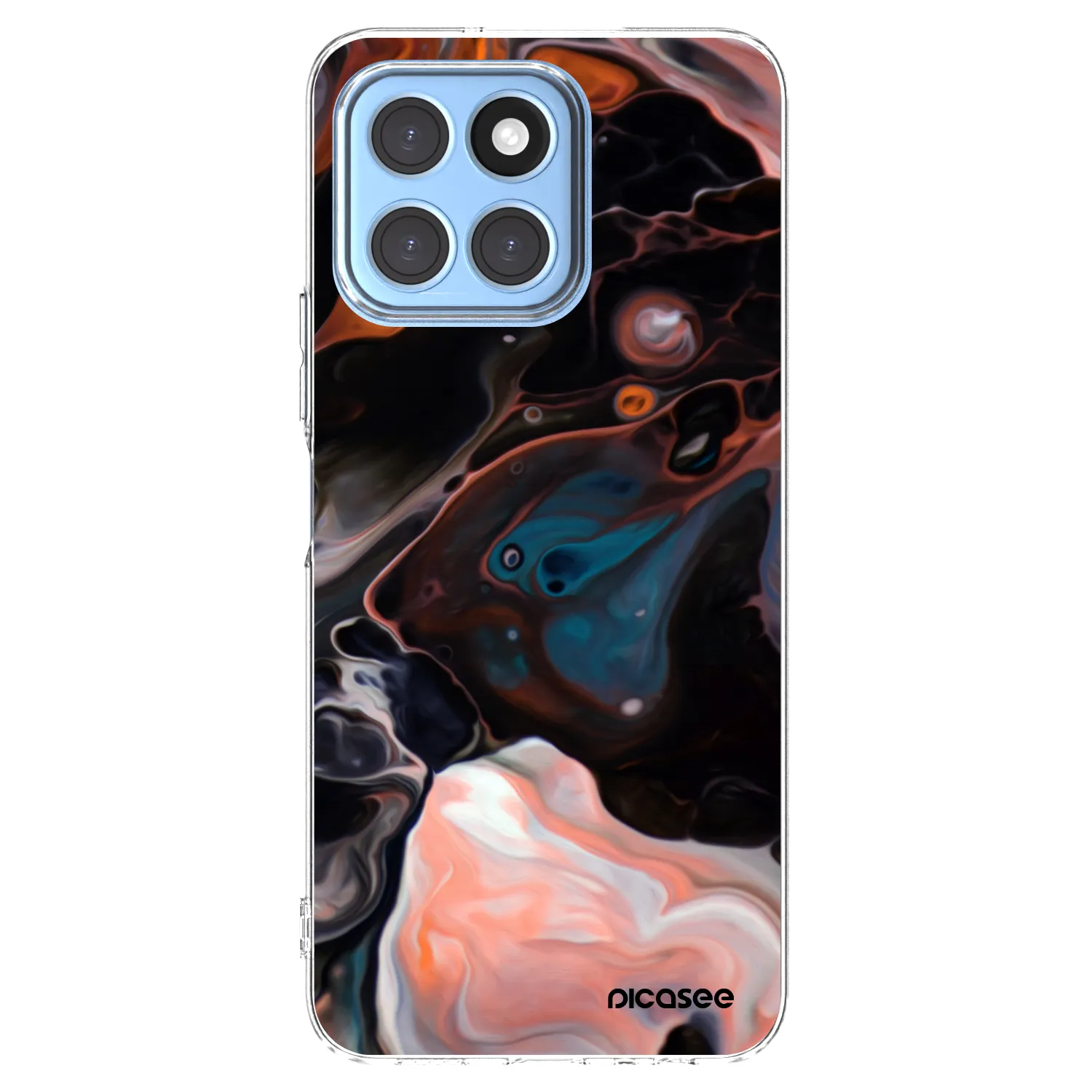 Picasee διαφανής θήκη σιλικόνης Honor X6 - Cream