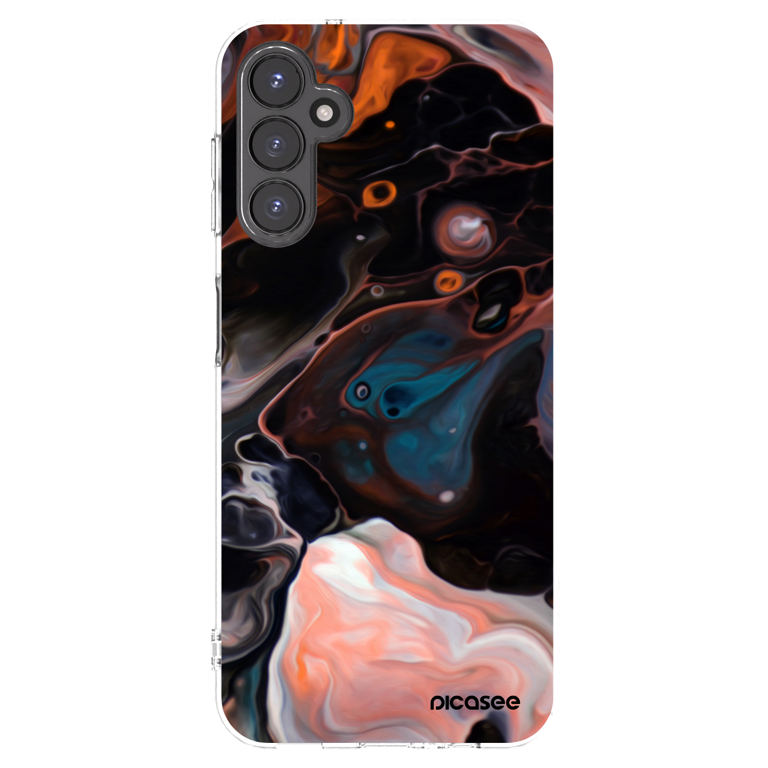 Picasee διαφανής θήκη σιλικόνης Samsung Galaxy A14 5G A146P - Cream