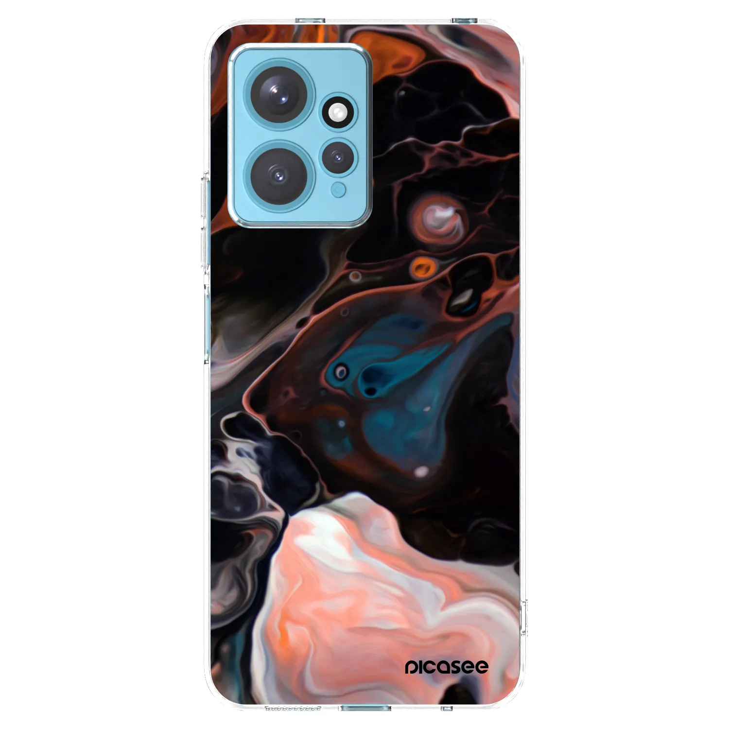 Picasee διαφανής θήκη σιλικόνης Xiaomi Redmi Note 12 4G - Cream