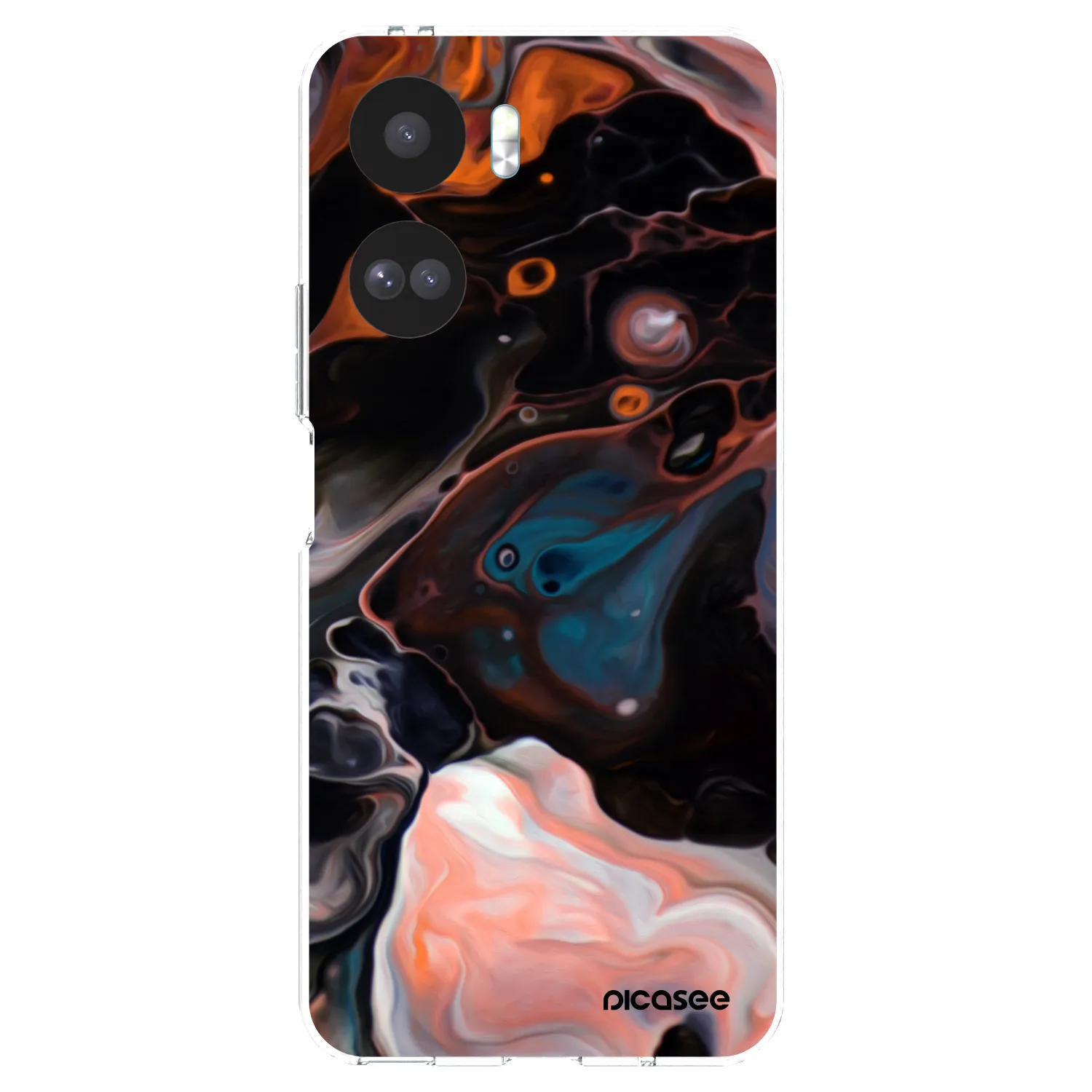 Picasee διαφανής θήκη σιλικόνης Honor 90 Lite 5G - Cream