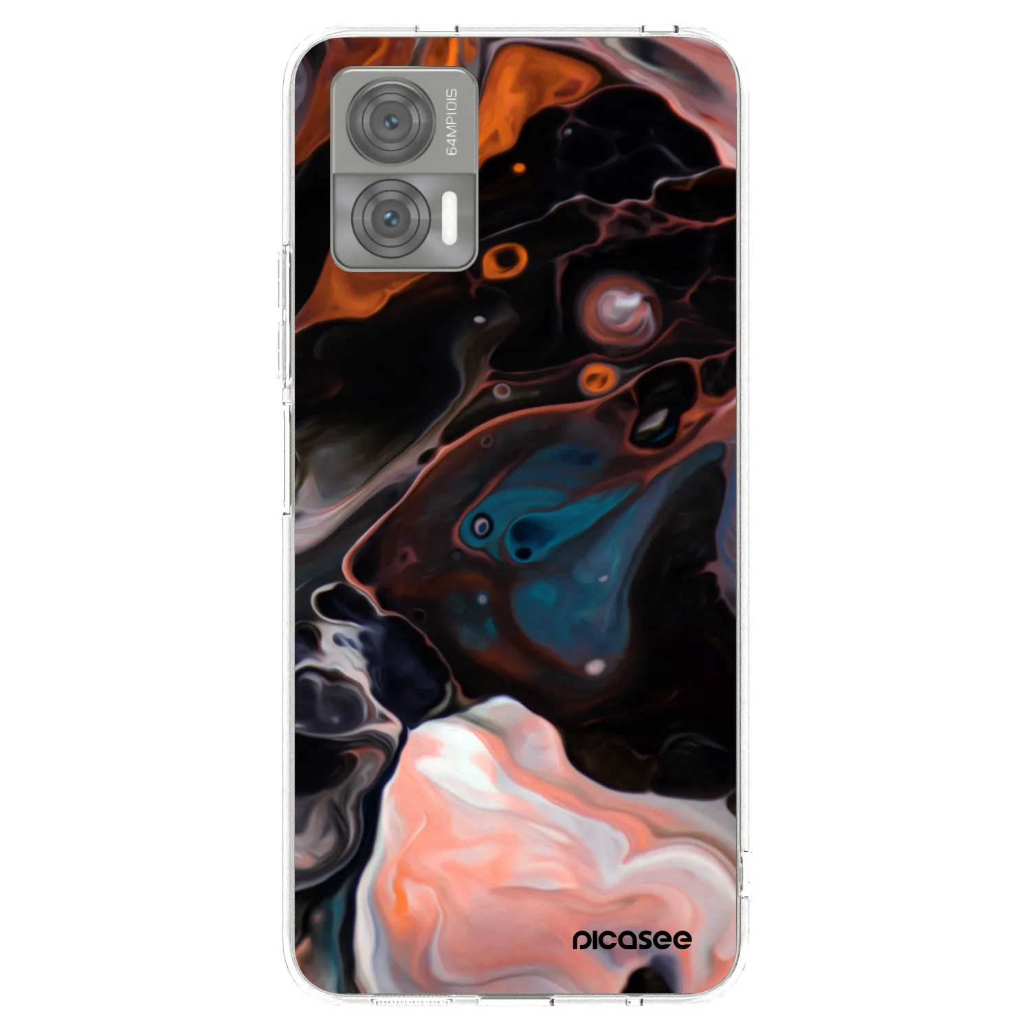 Picasee διαφανής θήκη σιλικόνης Motorola Edge 30 Neo - Cream