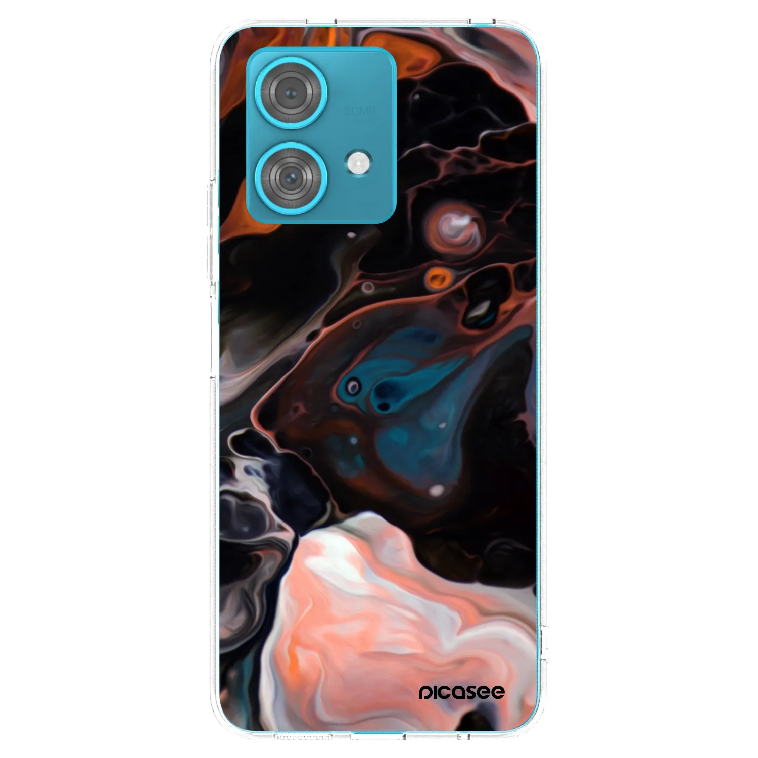 Picasee διαφανής θήκη σιλικόνης Motorola Edge 40 Neo - Cream