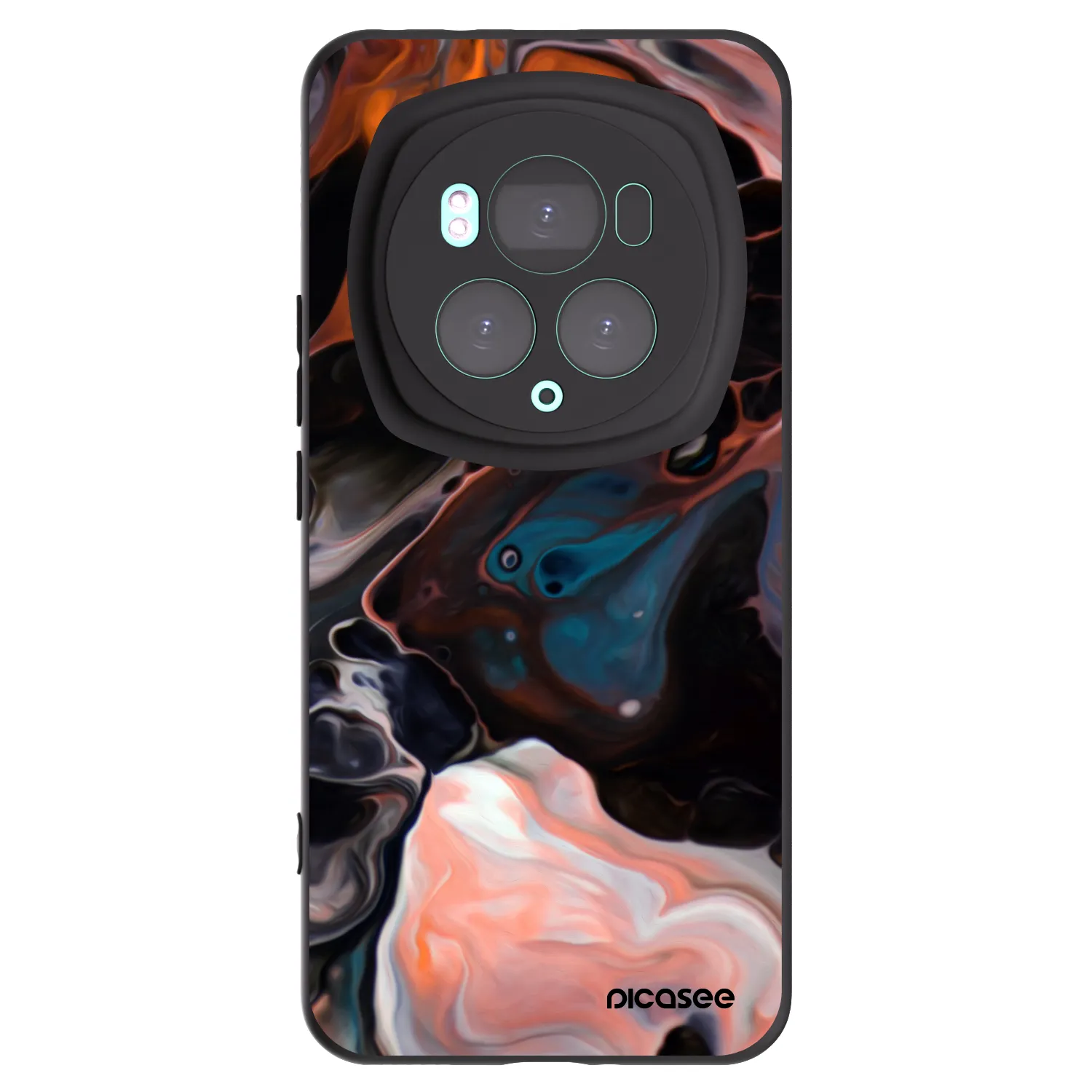 Picasee Μαύρη θήκη σιλικόνης για Honor Magic6 Pro - Cream