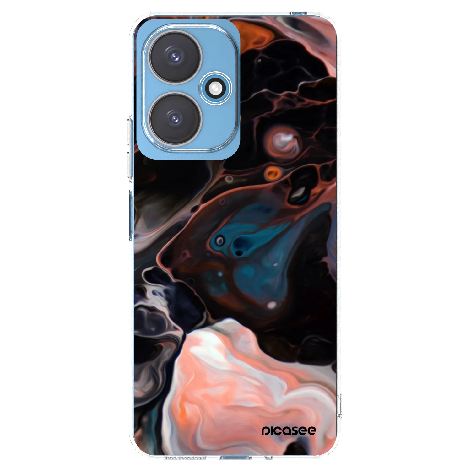 Picasee διαφανής θήκη σιλικόνης Xiaomi Redmi 13C 5G - Cream