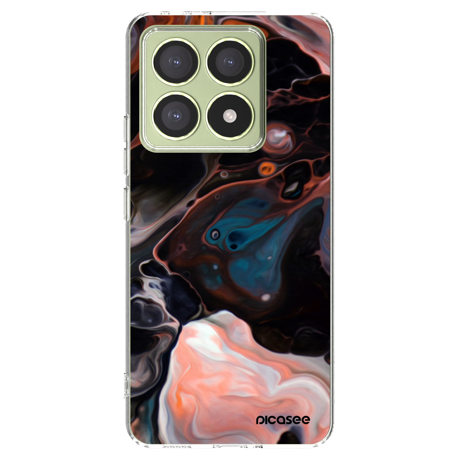 Picasee διαφανής θήκη σιλικόνης Xiaomi 14T - Cream