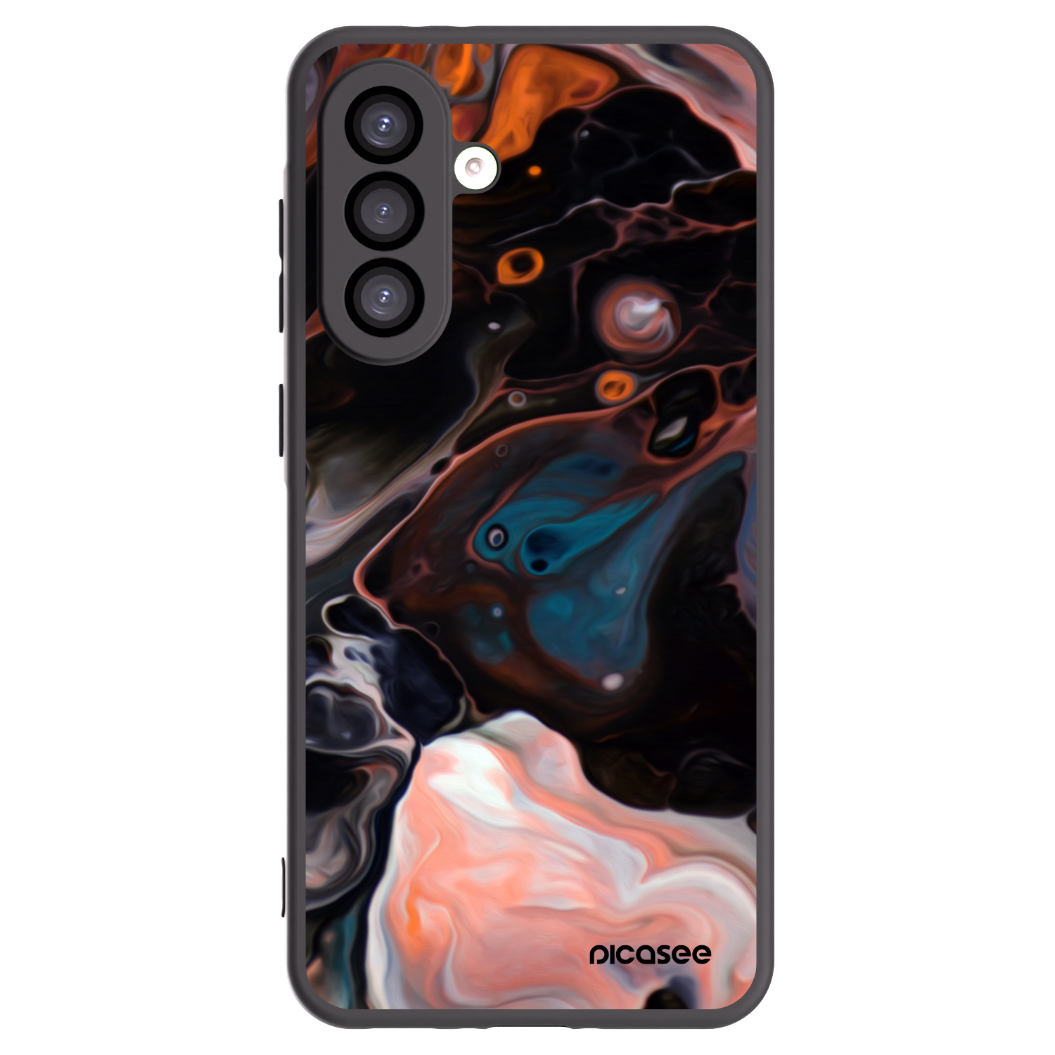 Picasee Μαύρη θήκη σιλικόνης για Samsung Galaxy A26 5G A266B - Cream