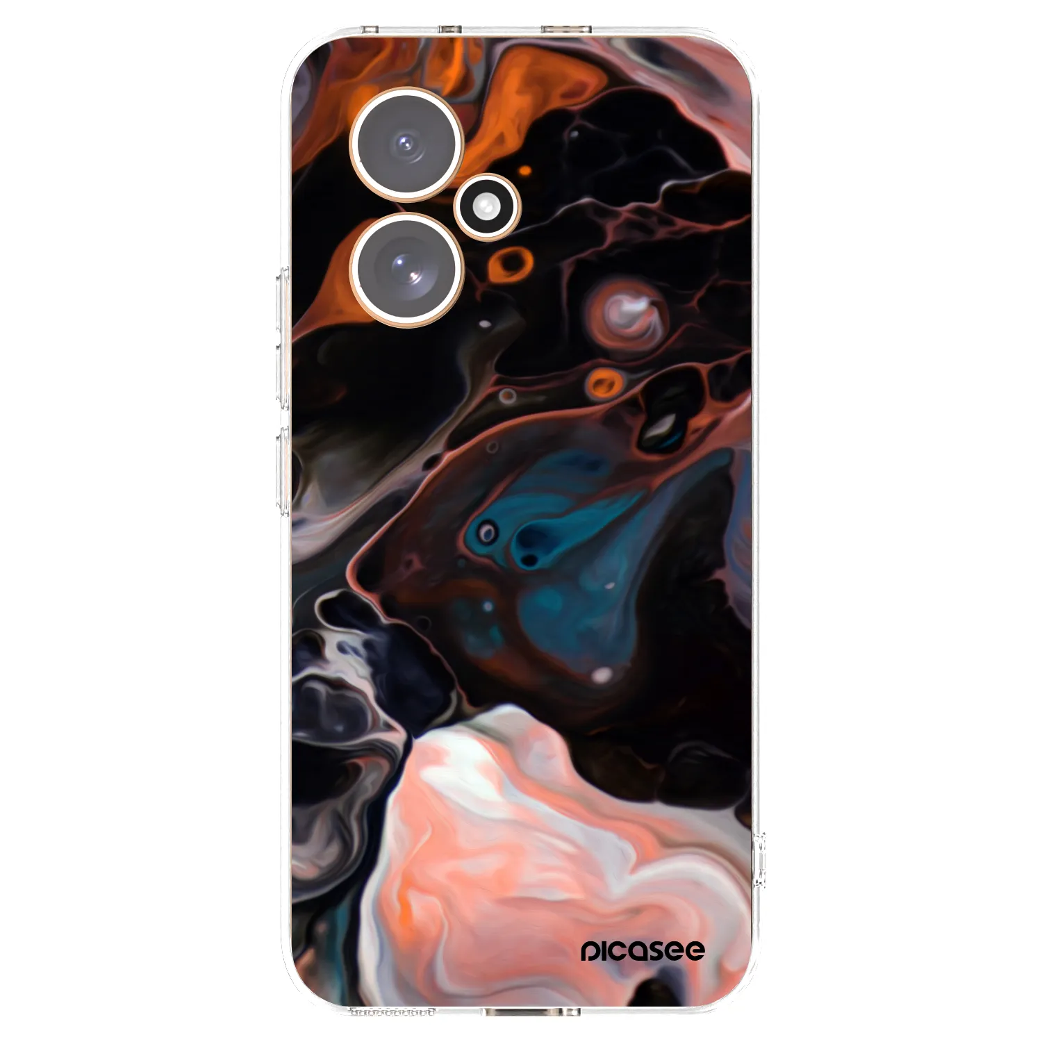 Picasee διαφανής θήκη σιλικόνης Honor 400 5G - Cream