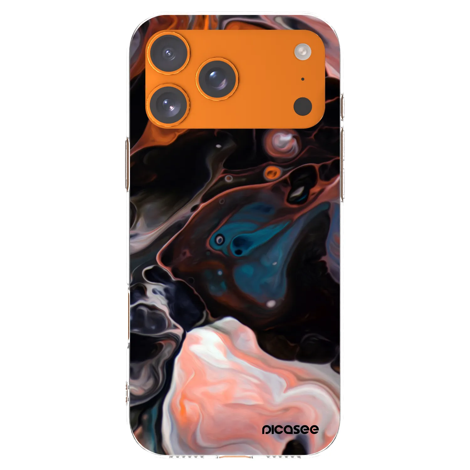 Picasee διαφανής θήκη σιλικόνης Apple iPhone 17 Pro Max - Cream