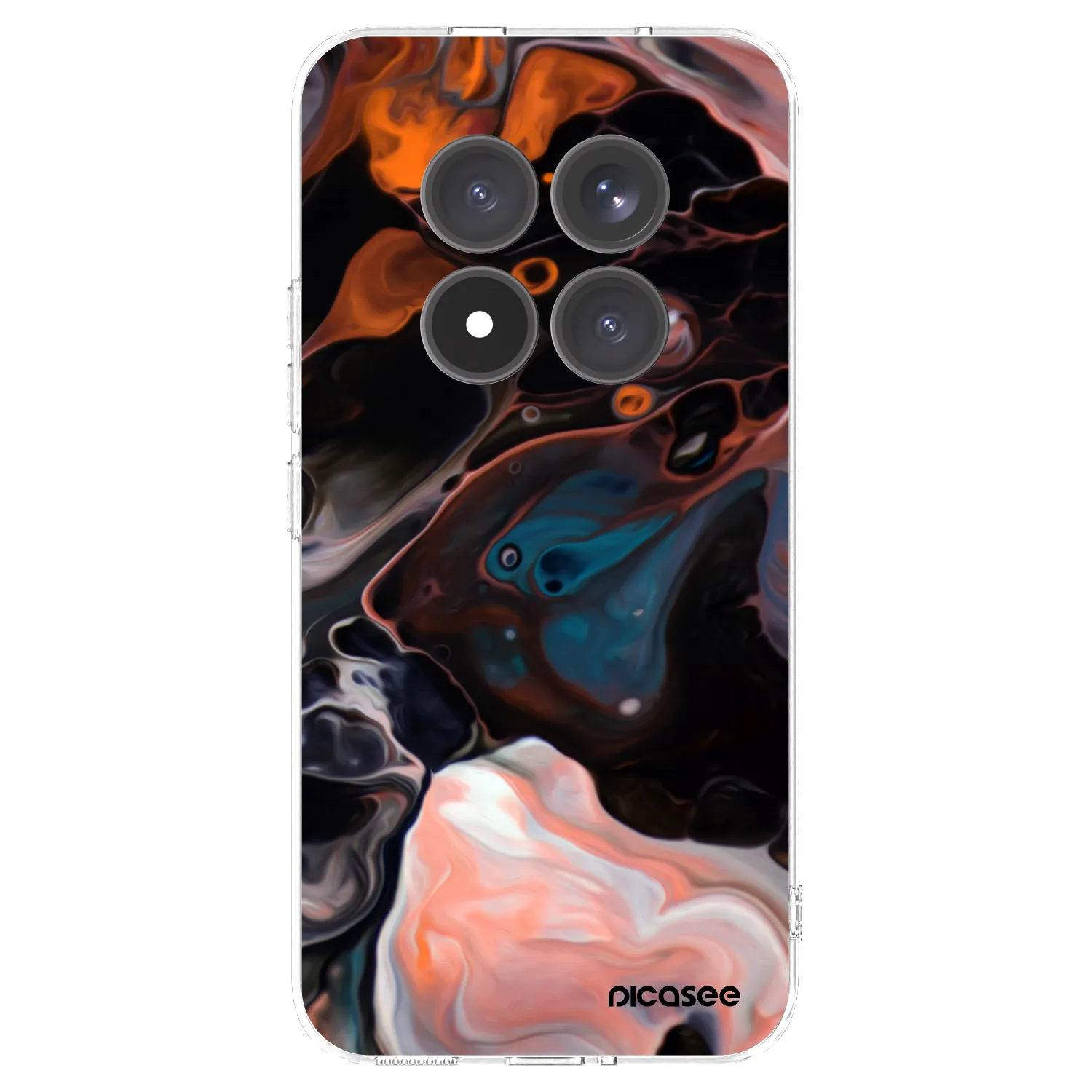 Picasee διαφανής θήκη σιλικόνης Xiaomi Redmi Note 15 Pro+ - Cream