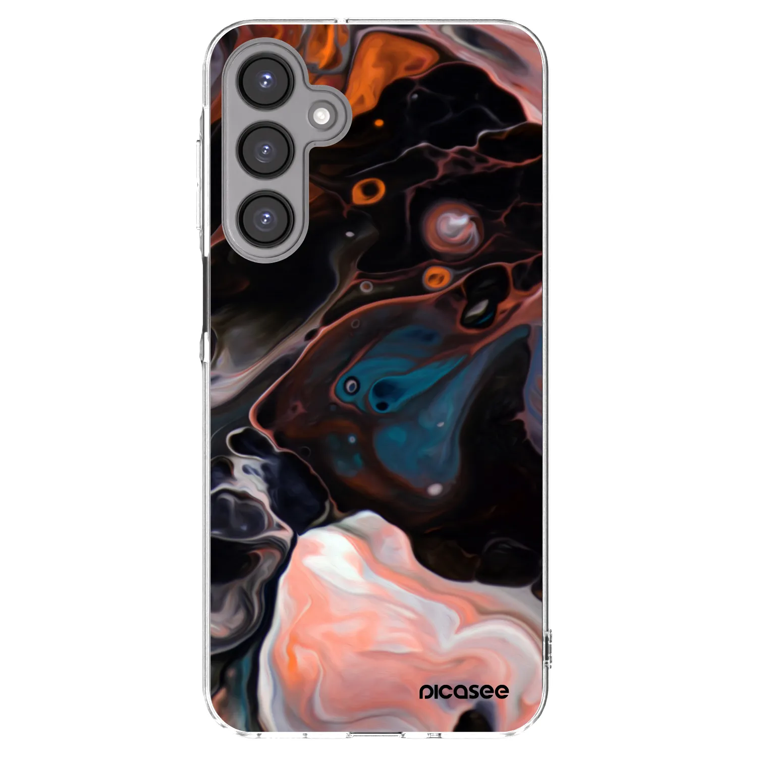 Picasee διαφανής θήκη σιλικόνης Samsung Galaxy A16 4G - Cream